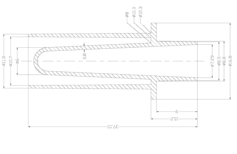 А38 - Кюветы (пробирки для образцов) к анализаторам Hitachi/Pentra/Furuno