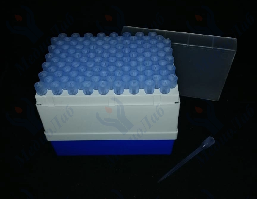 Наконечники  в штативах на 300 мкл  для анализатора DS2 (Лазурит)