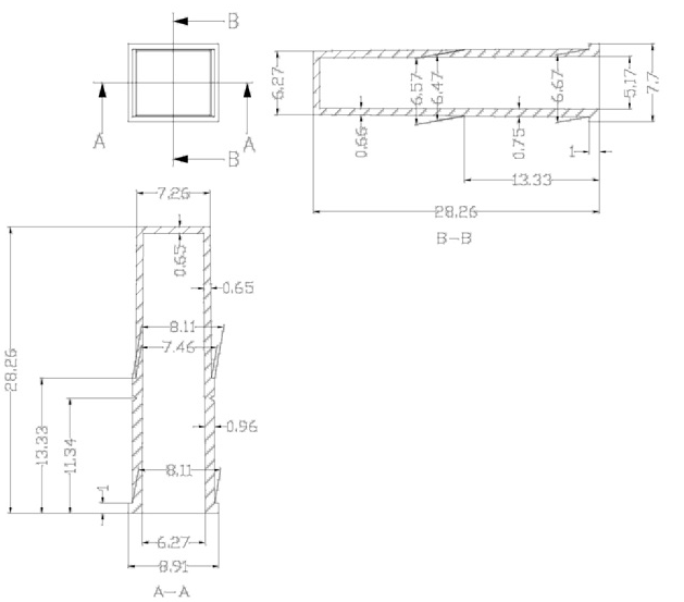 А42 - Кюветные сегменты 8-ми кюветные к анализаторам HITACHI /DIRUI