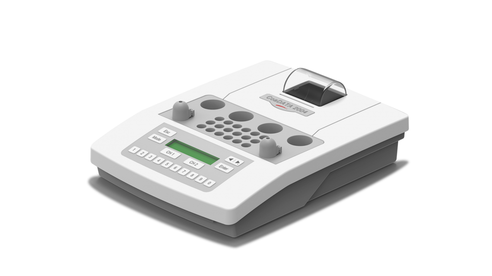 Semi-automatic 4-channel coagulation analyzer